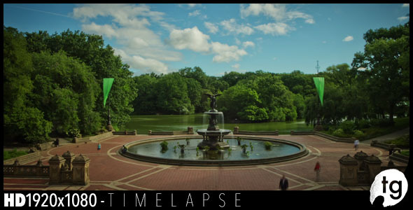 NY Timelapse - Central Park Fountain