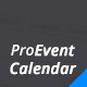 WordPress Pro Event Calendar - CodeCanyon Item for Sale