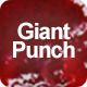 Giant Punch with Blood