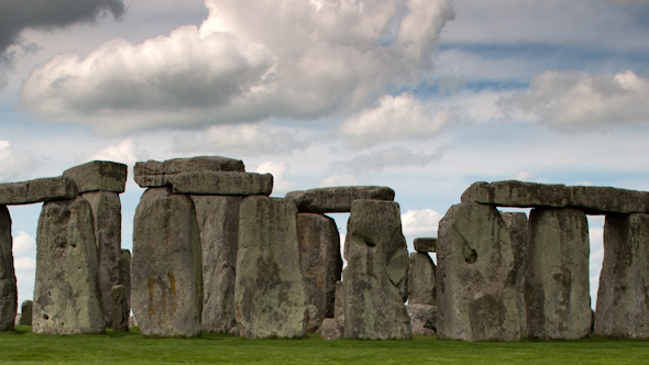 Stone Henge England Tourism Monolith Stones 16