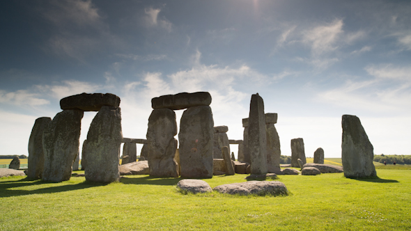 Stone Henge England Tourism Monolith Stones 17