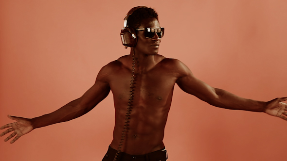 Guy Listening To Music And Dancing 1 alt