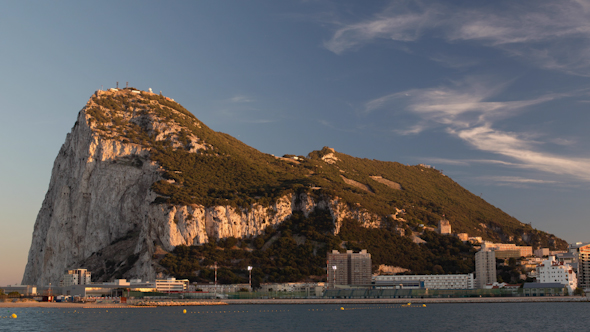 Sunset At Gibraltar, Day To Night 2