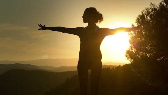 Yoga At Sunset, Amazing Location, Mountain Clifftop 3