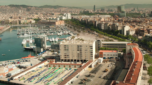 Barcelona Skyline Timelpase 27 alt