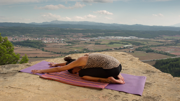 Yoga Teacher, Amazing Location, Mountain Clifftop 10