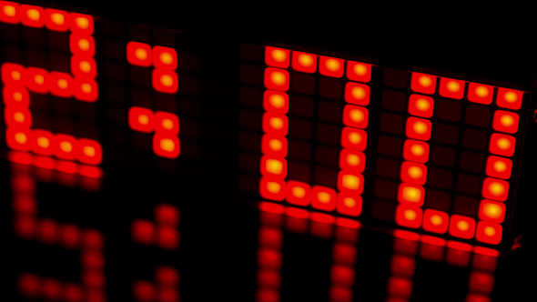 Led Clock Collection, Nixie Numbers 28 alt