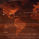 World Map Red Background - VideoHive Item for Sale