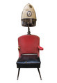 Vintage Retro Barber Hair Dryer And Chair - PhotoDune Item for Sale