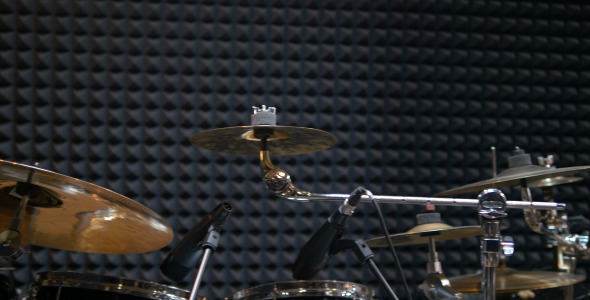 Drums in Studio 4