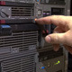 Inserting CPU Box and Powering On a Rack Server - VideoHive Item for Sale