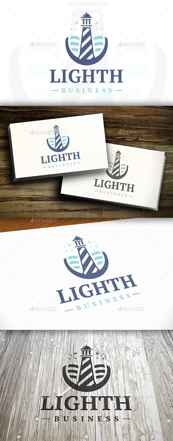 Night Lighthouse Logo