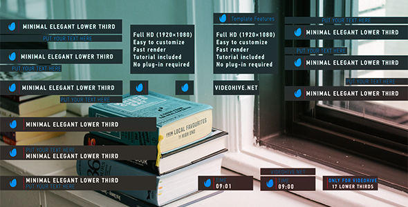 17 Minimal Elegant Lower Third alt