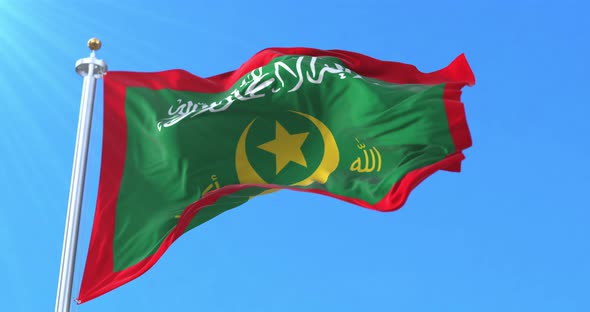 Flag of Ahlu Sunnah Waljamaca, Somalia