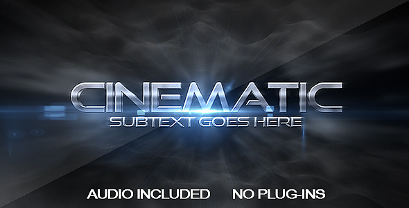 Cinematic Logo Ident