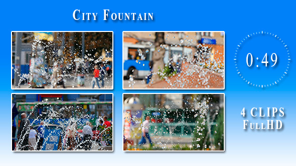 City Fountain (4 Items)