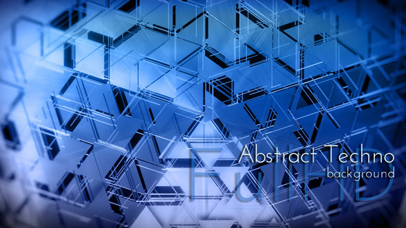 Abstract Techno Background