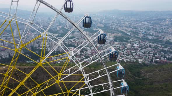 Ferris Wheel Above The City
