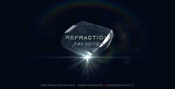 Refraction 2 | Element 3D V2 Logo Reveal