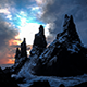 Iceland Troll Rocks in the Sea - VideoHive Item for Sale