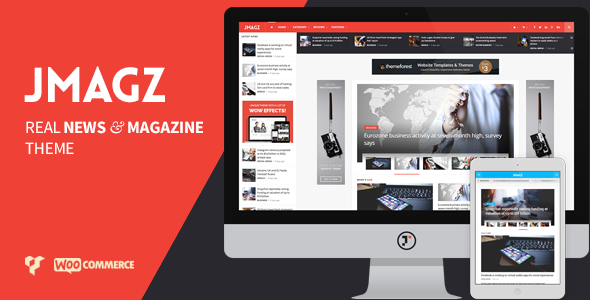 JMagz – Tech News Review Magazine WordPress Theme