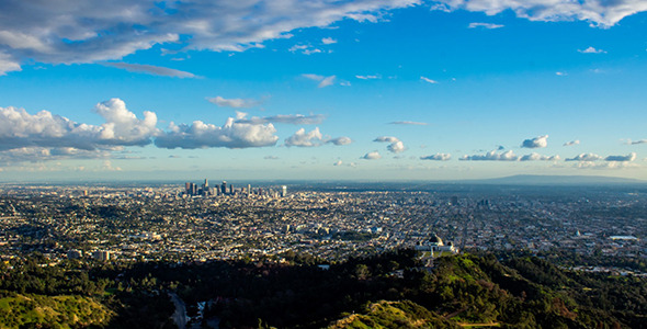 Los Angeles Winter Day