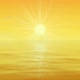 Yellow Environment Sunrise With Water - VideoHive Item for Sale
