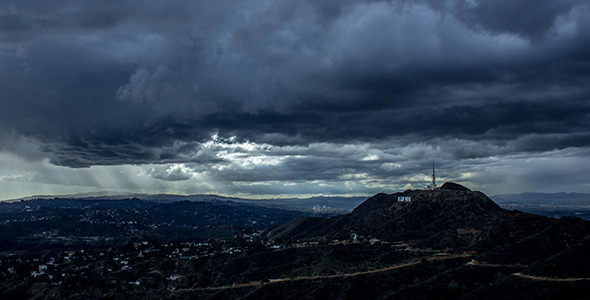 Dark Clouds Over Los Angeles