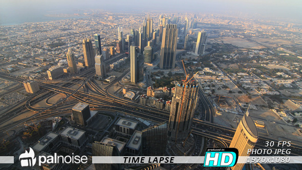 Dubai Cityscape Skyline Day