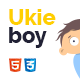 UkieBoy - Responsive Animated Coming Soon Template - ThemeForest Item for Sale