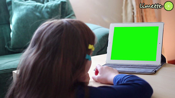 Tablet Green Screen