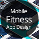 Mobile Fitness App Design for Retina Phone - GraphicRiver Item for Sale