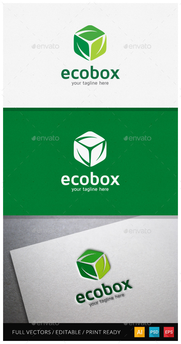 Ecobox Logo Template