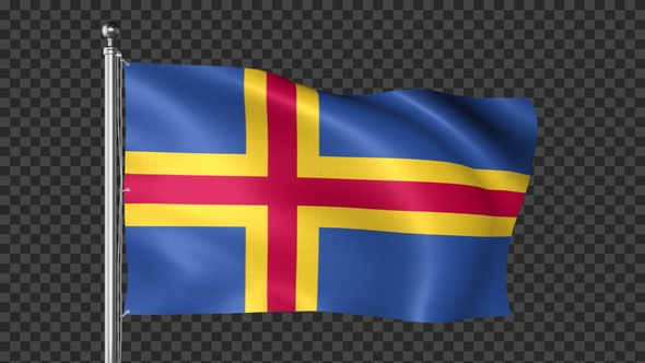 Aland Flag