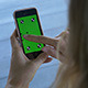 Young Lady Using a Smartphone - VideoHive Item for Sale