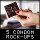 Condom Mock-Ups - GraphicRiver Item for Sale
