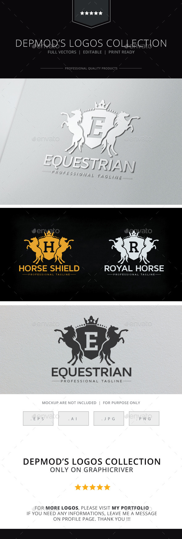 Equestrian Crest Logo