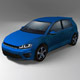 German Hatchback 2015 R line generic - 3DOcean Item for Sale