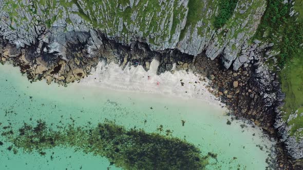 Hidden Bay on The Isle of Mull Drone Reveal