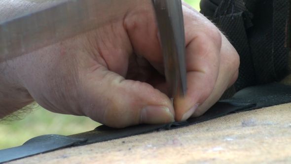 Carpenter Hammering Nails 2