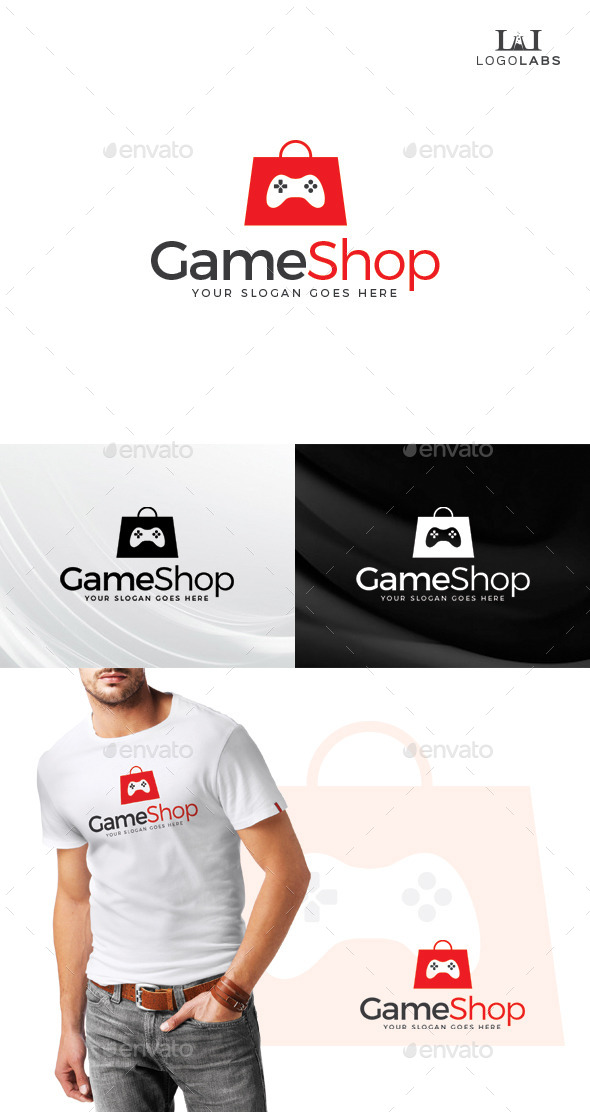 Game Shop Logo