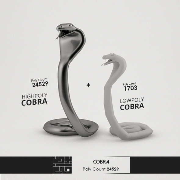 Cobra 3D Model