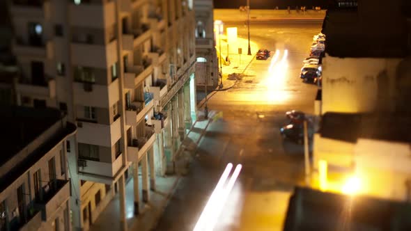 Havana Cuba Traffic Night Life 3