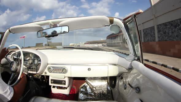 Classic Car Ride Havana Cuba 3