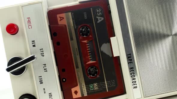 Vintage Tape Recorder Cassette 2 alt