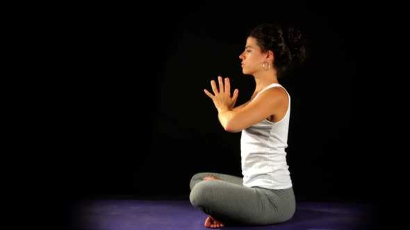 Yoga Poses Studio Shoot 1