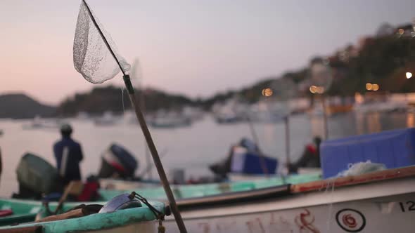 Fishermen Fish Boats Mexican Coast 4 alt
