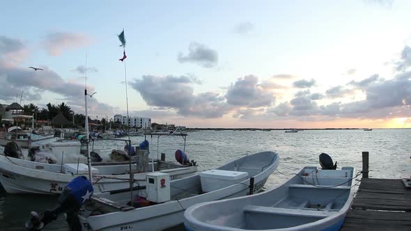 Fishing Village Yucatan Mexico