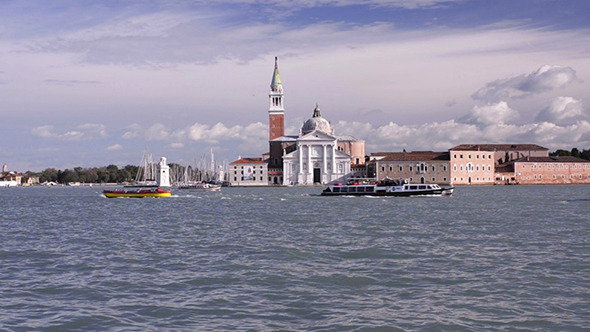 Venice. Canal Della Giudecca