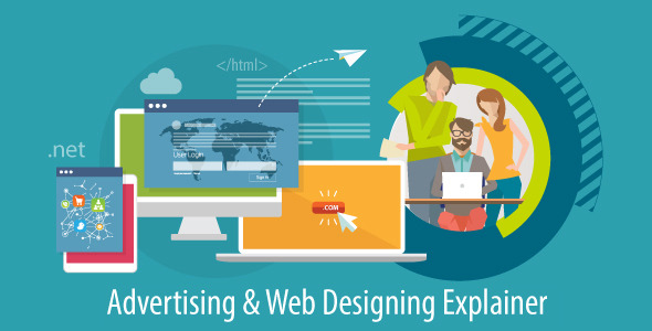 Corporate, Advertising, Web Designing Explainer